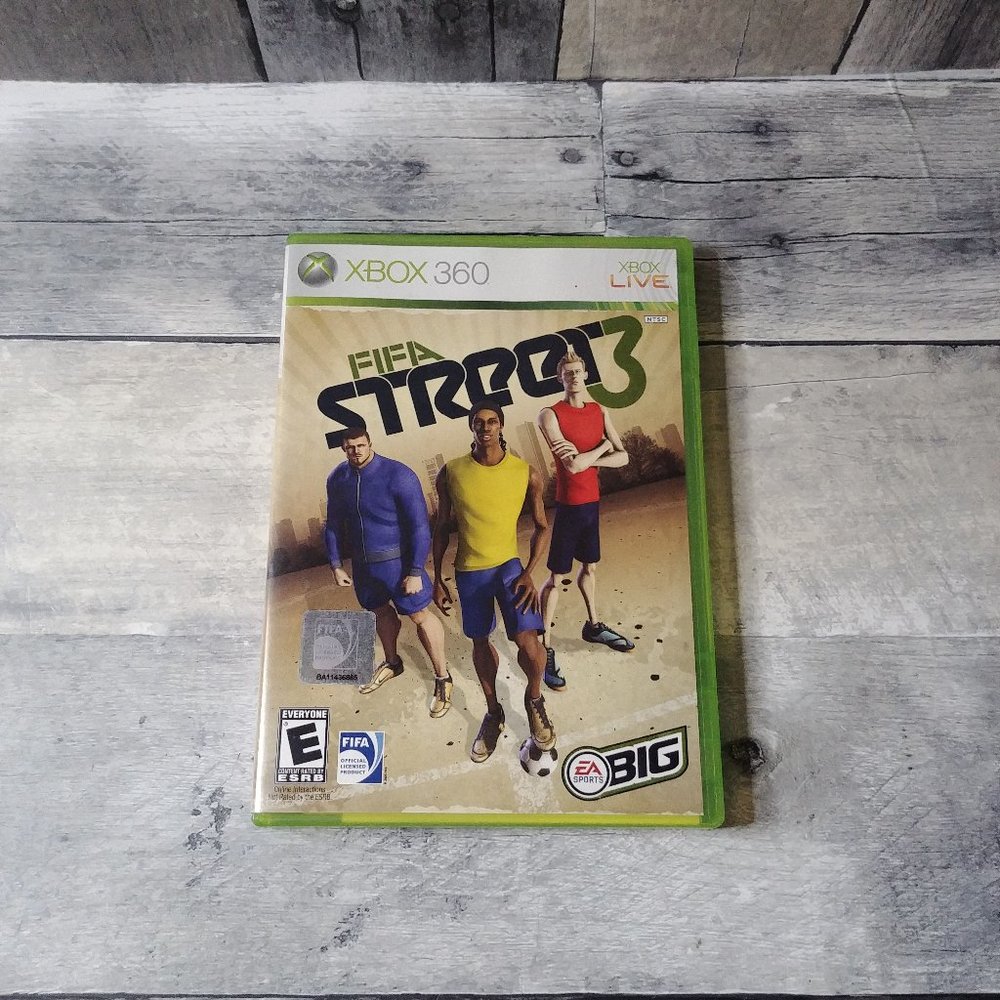 Xbox 360 FIFA Street 3 Microsoft 2008 Game Complete